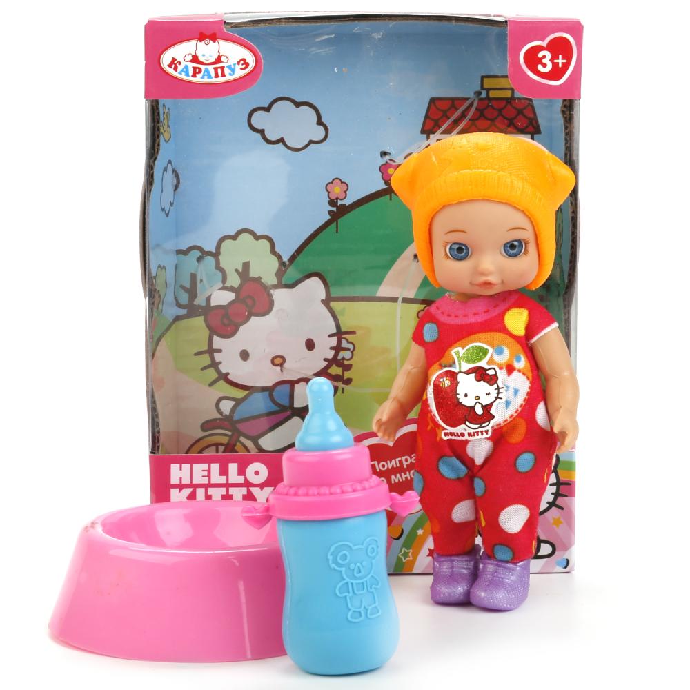 Кукла Hello Kitty – Машенька, 12 см с горшком и аксессуарами  